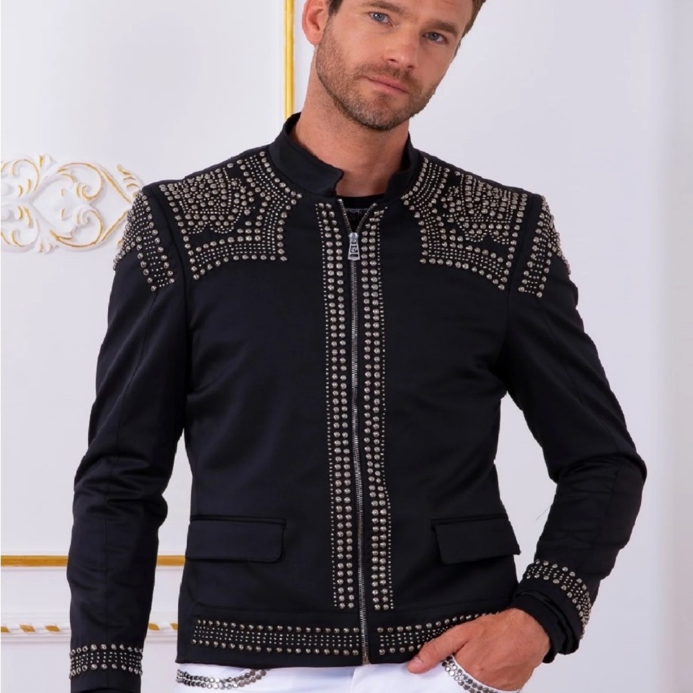 Mondo signature limited edition black studded jacket - Picture 1 of 5